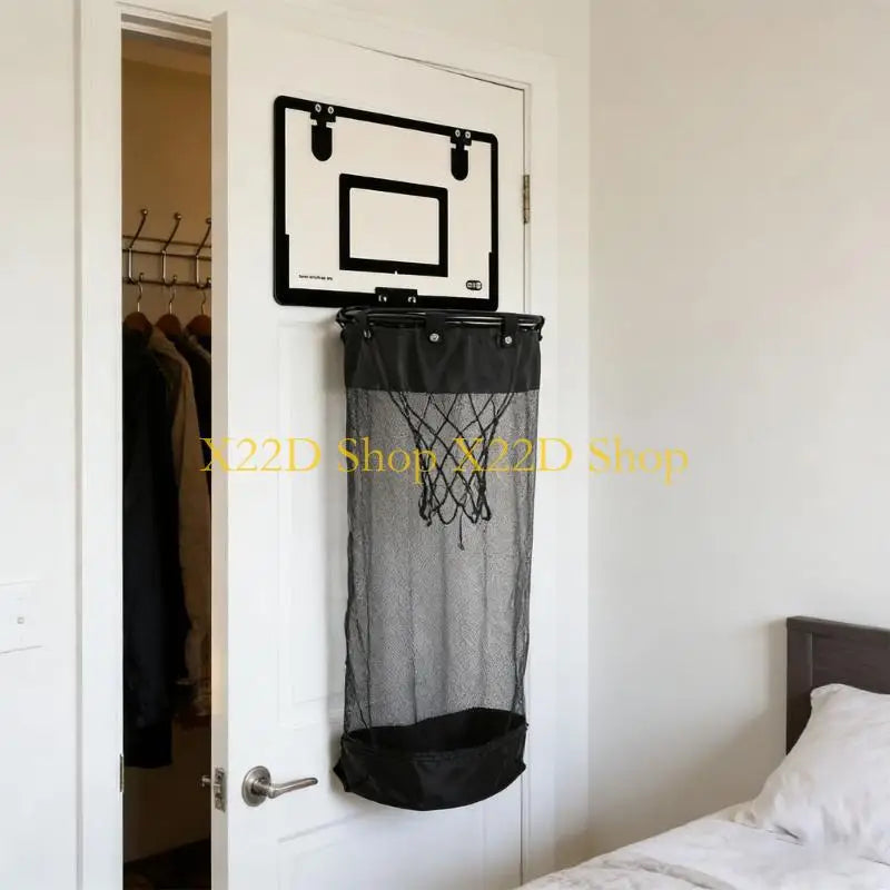 X22D Family Bonding Basketball Laundry Basket Encourages Good Cleaning Habits